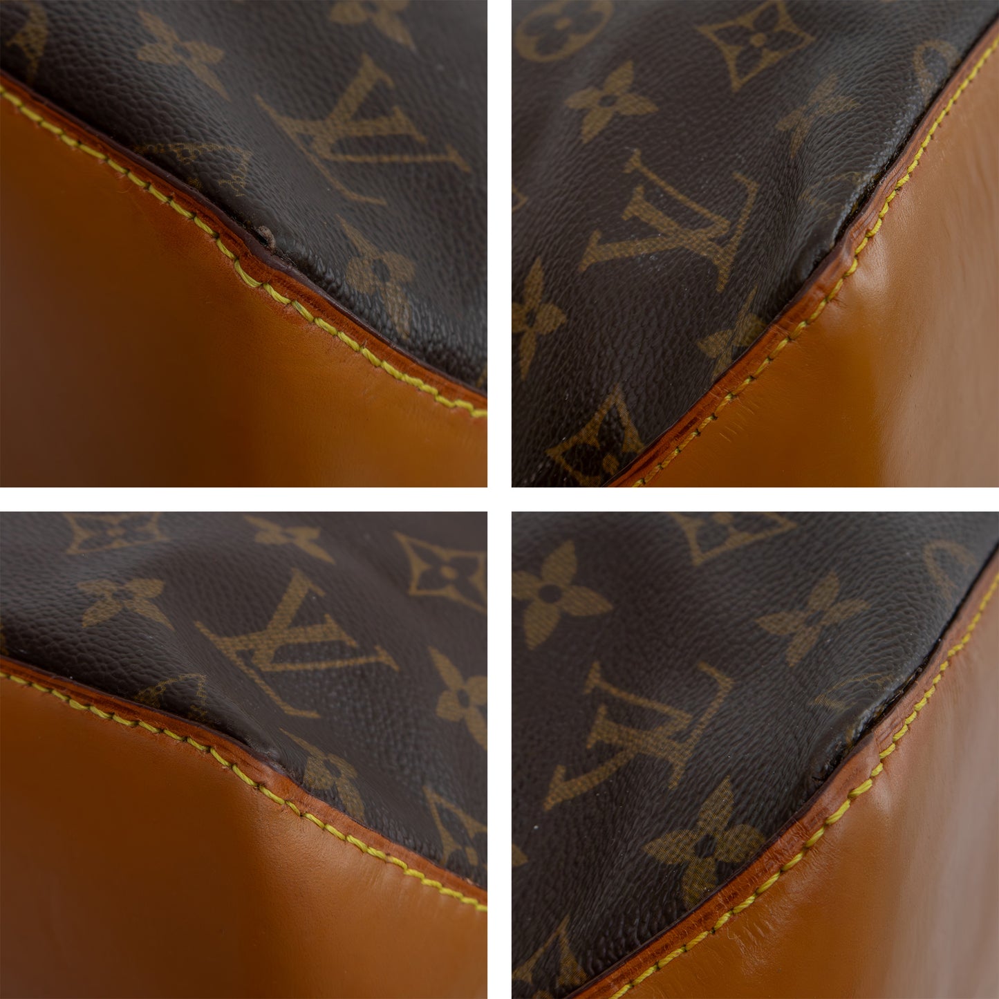 Louis Vuitton Cabas Piano Tote Bag Monogram Canvas Vintage Shoulder Bag